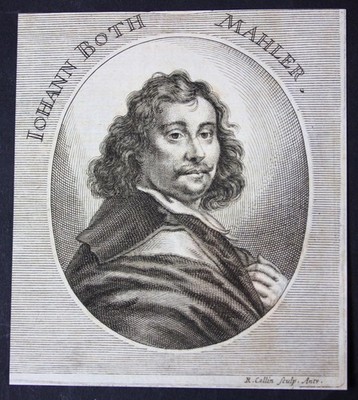 Jan Both Maler painter Landschaftmaler landscape Kupferstich etching Portrait