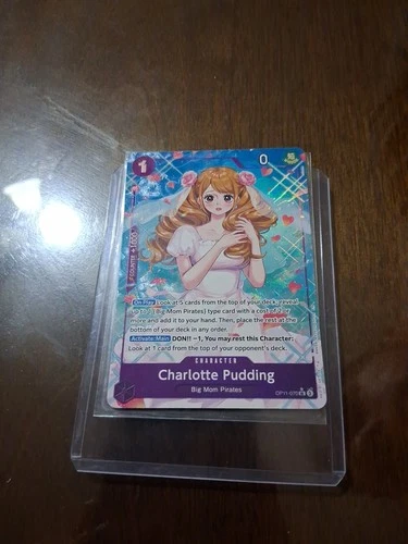 CHARLOTTE PUDDING - OP11-070 - One Piece - ALT ART - English - SR