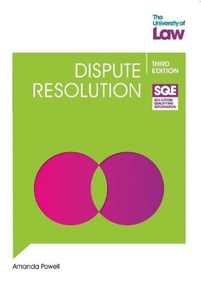 SQE - Dispute Resolution 3e - 9781805020431