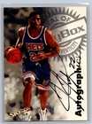 1997-98 SkyBox Premium Autographics Auto Jim Jackson New Jersey Nets