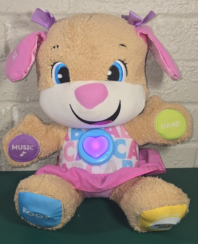 Fisher Price Laugh and Learn Smart Stages Sis Puppy WORKS Pre-owned 
