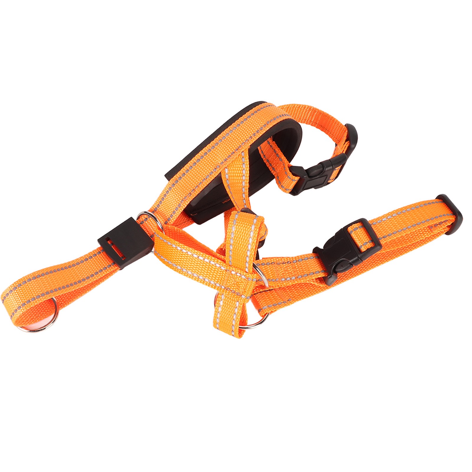 Headcollar Dog Muzzle Adjustable Prevent Biting Barking Breathable Nylon Dog