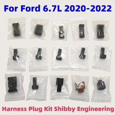 For Ford 6.7L Powerstroke Harness Plug Kit Shibby Engineering 2020-2022