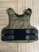 PACA Body Armor Bullet Proof Vest Level II Size 44R with Kevlar Soft Plates 2013