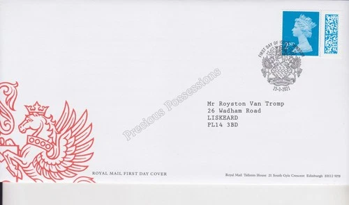GB ROYAL MAIL FDC FIRST COVER 2021 2ND CLASS DEFINITIVE STAMP MBIL M21L WINDSOR