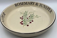 Ceramic Flan Quiche Dish Market Garden ‘Rosemary & Juniper’ Vintage by Rayware