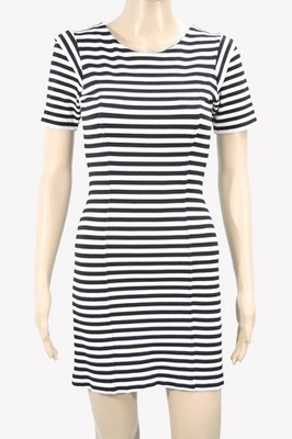 French Connection Damen Kleid Gr. 34 (UK8) Mehrfarbig Shiftkleid Shirtkleid