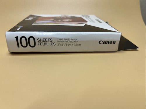 New Canon 2x3" ZINK Photo Sticker Paper Pack, 100 Sheets #6135C001 - Afbeelding 6 van 7