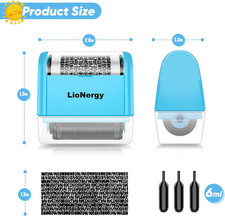 Identity Protection Roller Stamp Roller Identity Theft Prevention Security St...