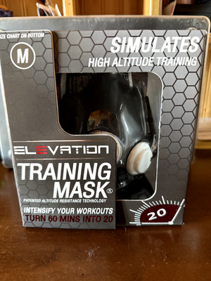 Elevation Training Mask 2.0* Medium 150-240Lbs* (NEW) FREE  SHIPPING.