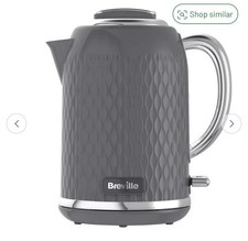 Image of Breville VKT227 Curve Kettle - Grey and Chrome