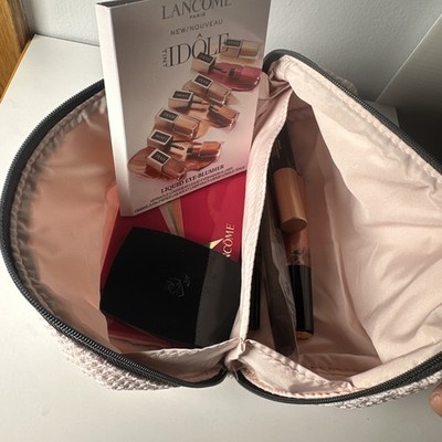 Lancome 9 pcs. Travel Size Gift Set With Makeup Bag Great value | eBay