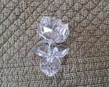 Swarovski Crystal - The Rose with Dew Drops #7478. Retired, Beautiful 