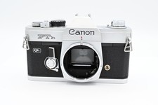 Canon FTB QL 35mm Film SLR Camera Body, Chrome Made In Japan