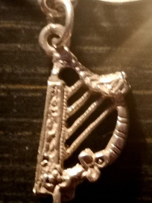 Harfenarmband Silber