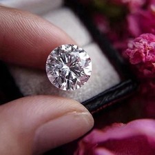 4.00 Ct Round Cut Lab Grown CVD Diamond Natural D Color VVS1 Certified