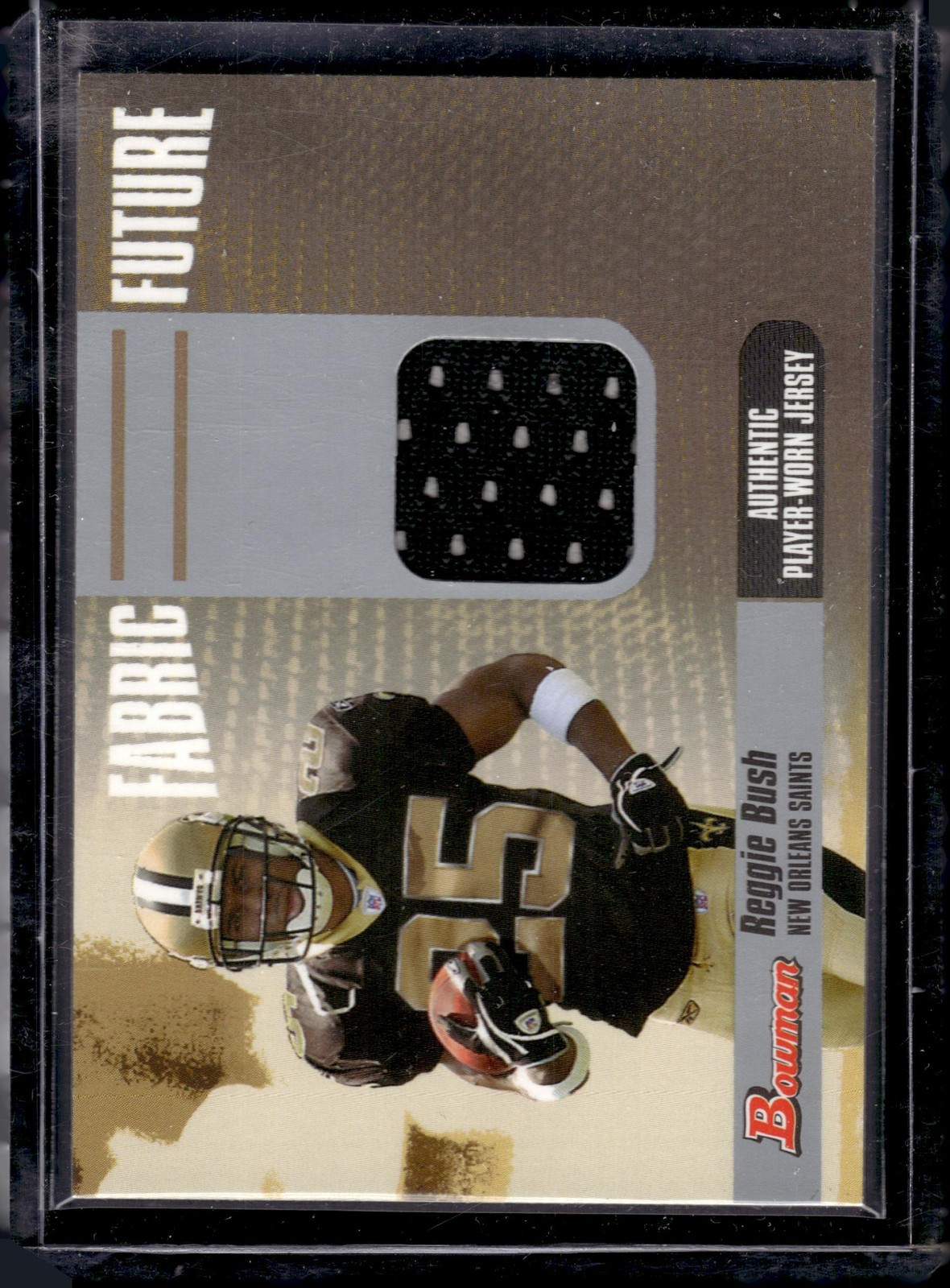 Reggie Bush Bowman Fabric of the Future #FFRB Fabric of the Future