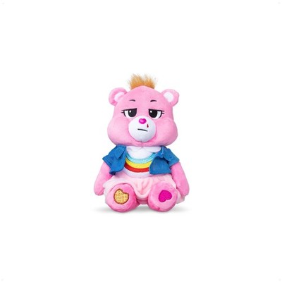 Basic Fun Care Bears x Stranger Things Cheer Bear als Eleven   22 cm Fun Size Pl