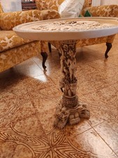 Tavolino Salotto Antico Scolpito