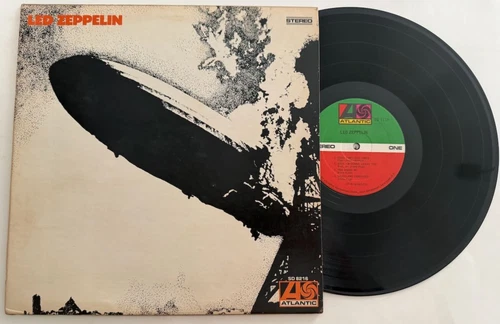 Led Zeppelin I Self Titled LP - Atlantic SD 8216 ~ Broadway Address  1969 VG++