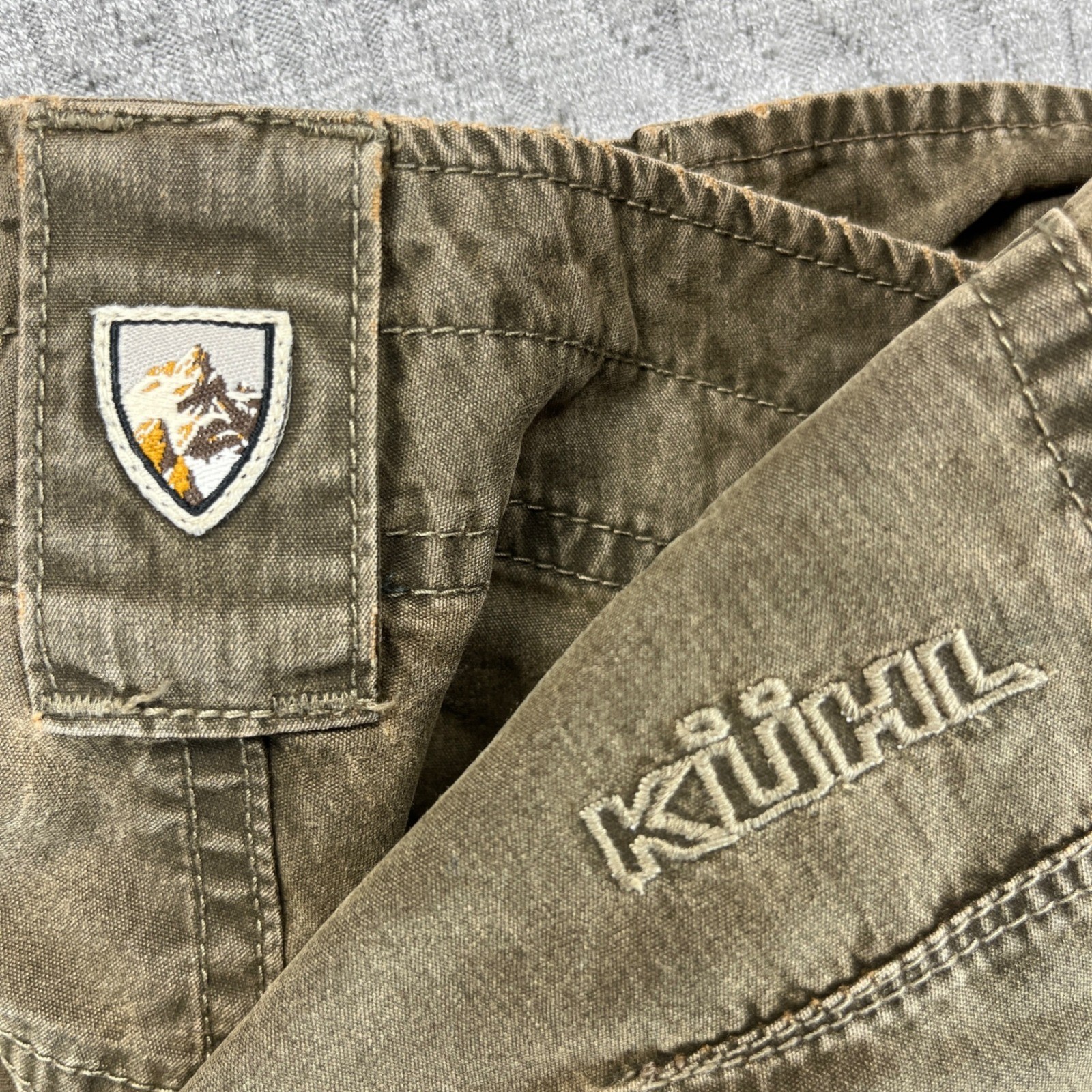 Kuhl Revolver Vintage Patina Utility Hiking Pants Men 36x32 Outdoor Workwear