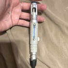 Doctor Who Sonic Screwdriver Style Pen w/ Cap - Silver White 10th Doctor — photo 2
