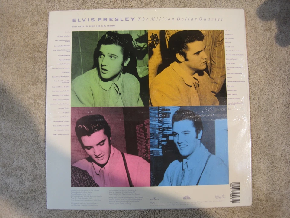 Elvis Presley The Million Dollar Quartet vinyl LP FACTORY SEALED Foto 2 de 2