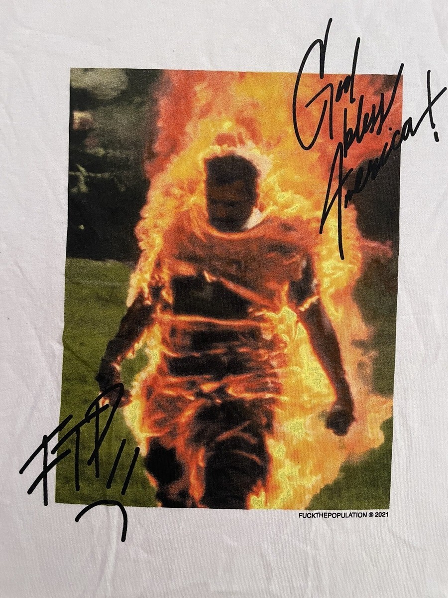 FTP Burning Man T Shirt Size Small Men 2021 Rare🔥 | eBay