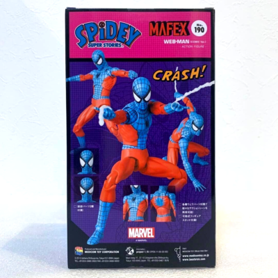 MEDICOM TOY MAFEX Web-Man No.190 Comic Ver. SPIDER-MAN Action