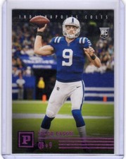 2020 Panini Chronicles Panini Jacob Eason RC #PA-7 Pink Rookie Colts