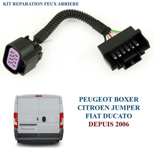 Stecker Elektrisch Reparatur Anschlüsse für Rückleuchten Boxer Jumper Ducato 3 - Bild 5 von 9
