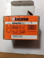 BTicino SALVAVITA INTERRUTTORE MAGNETOTERMICO DIFFERENZIALE 2 P 230V C 63 