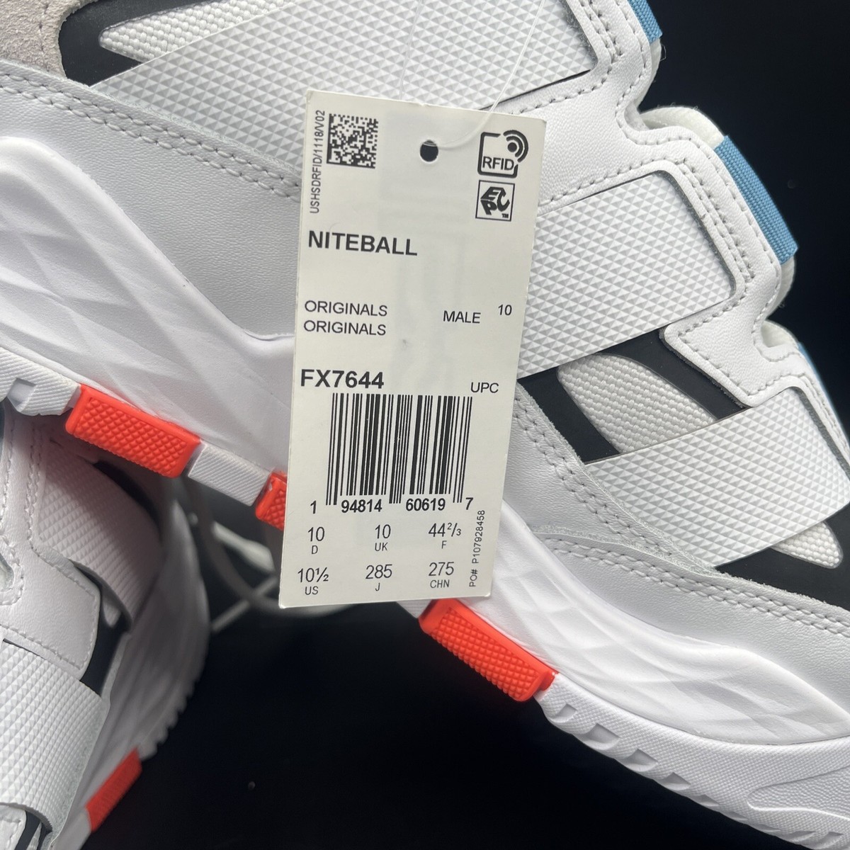 Adidas Originals Niteball FX7644 Men Casual Shoes White