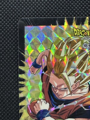 Dragon Ball Z Carddass Son Goku No. 169 Japanese BANDAI Japan F/S