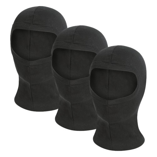 Balaclava One Size Unisex Black Blue Red White Pink Green Navy Orange - Picture 14 of 26