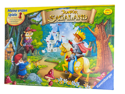 Junior Sagaland Ravensburger 213726 Brettspiel Kinder Deutsch Merkspiel Familie