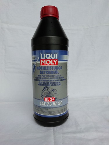 Liqui Moly SAE 75 W-80 Schaltgetriebeöl API GL3+  1 Liter - Bild 1 von 2