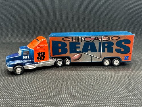 Chicago Bears Replica Transporter Matchbox White Rose 1:80 DieCast 1997 Limited - Picture 2 of 20