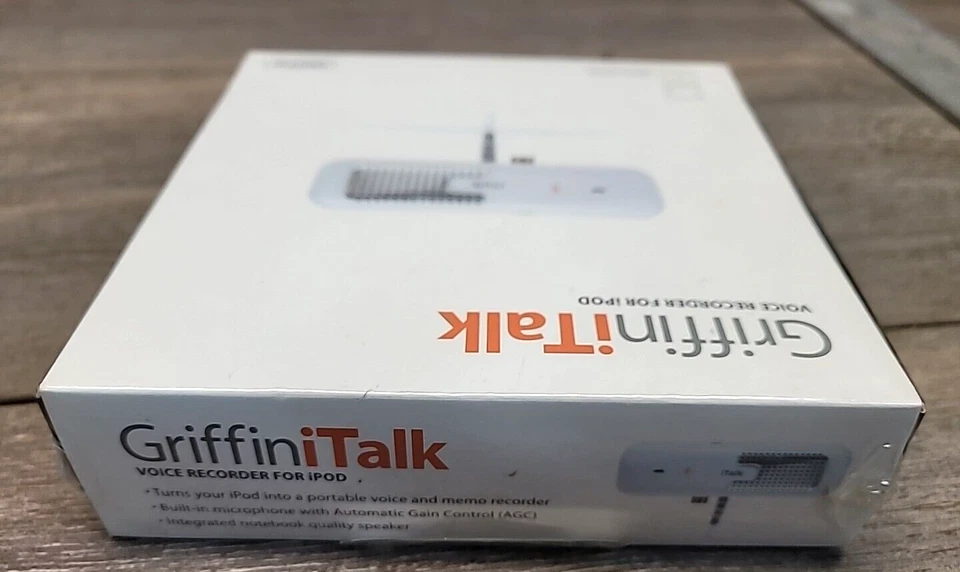 Griffin iTalk Voice Recorder 3G 3rd Gen iPod 4020-Talk New - Image 4 of 4