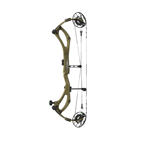 NEW 2025 PSE Mach 33 RH 70# EC2 GREEN Black Carbon Hunting Bow Right Hand