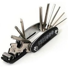 Steel 16 in 1 Multi-function Cycling Repair Tools Bicycle Tool Bike Repair Kits