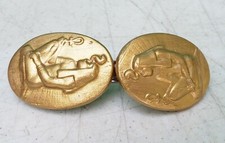 Egyptian Revival Hair Clip Barrette Ladies Vintage