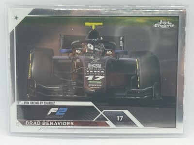 Brad Benavides F2 Autos 2023 Topps Chrome Formula 1 # 141