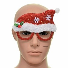 Christmas Holiday Santa eyeglasses ugly sweater Party Office holiday Party