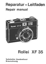 ROLLEI Repair Manual XF 35 film camera EXPLODED VIEWS PARTS Parts List DOWNLOAD