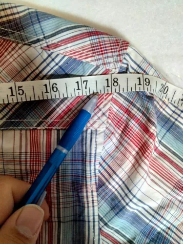 American Rag 红色格子法兰绒衬衫男式大号长袖休闲全新带标签 WPL8046 - 第 6 张/共 9 张