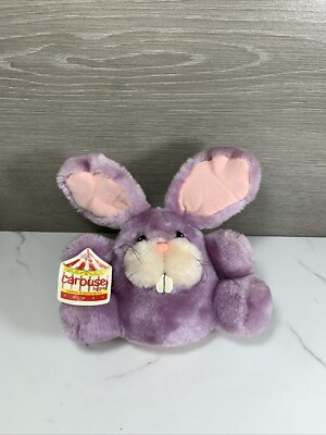VTG Carousel by Guy Bunny Rabbit Plush Stuffed Animal Toy Purple 6.5  w/ Tag