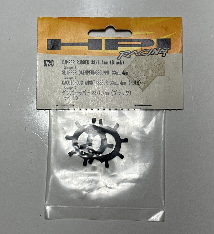 HPI 33x1.4mm (Black) Damper Rubber 87243 NEW - Image 3 of 4