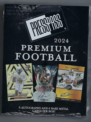 2024 PRESS PASS PREMIUM FOOTBALL BOX