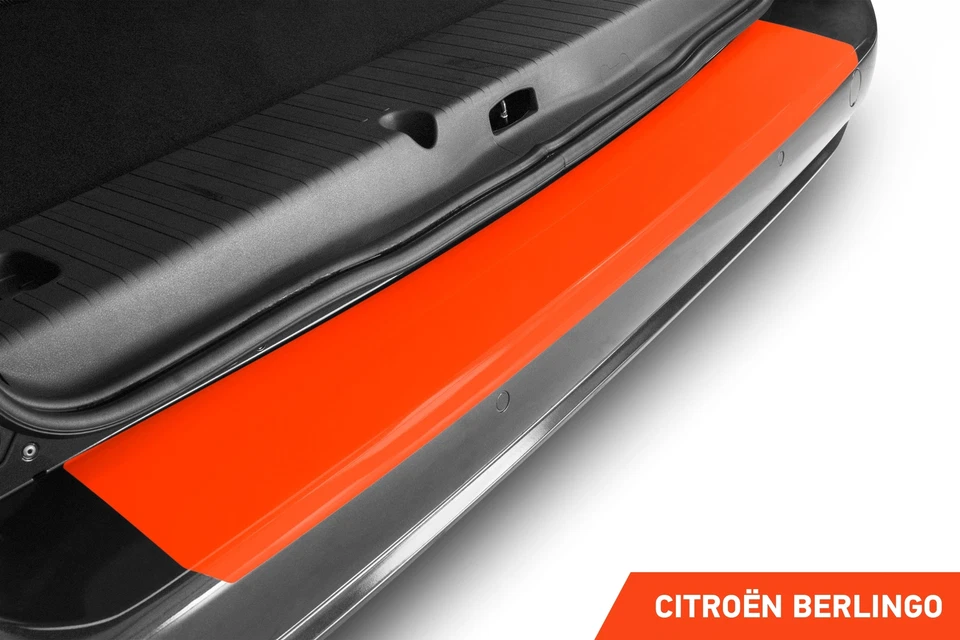 Lámina protectora de borde de carga para Citroën Berlingo 3 (III) óptica carbono - Imagen 2 de 4